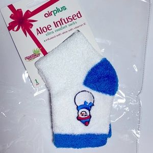 Aloe Infused Winter Ultra Comfort Socks Infused w/ Aloe and Vitamin E Size 5-11